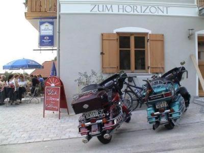 ホテル Zum Horizont デッゲンドルフ エクステリア 写真